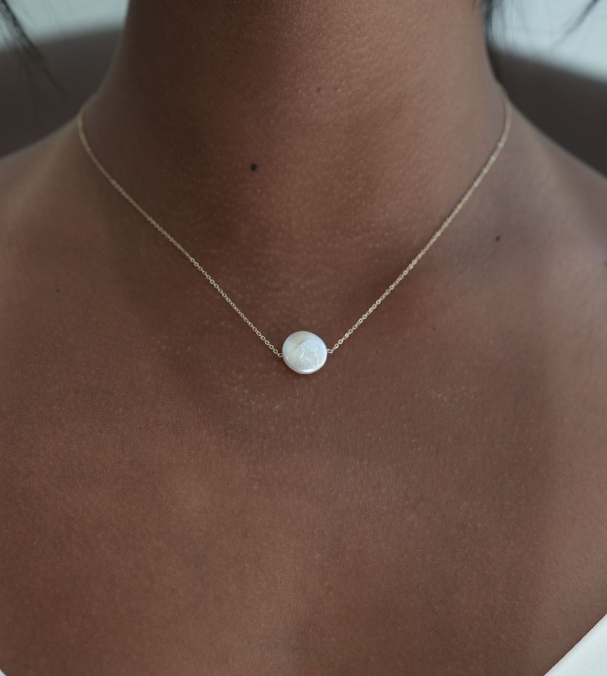 Single Pearl Necklace